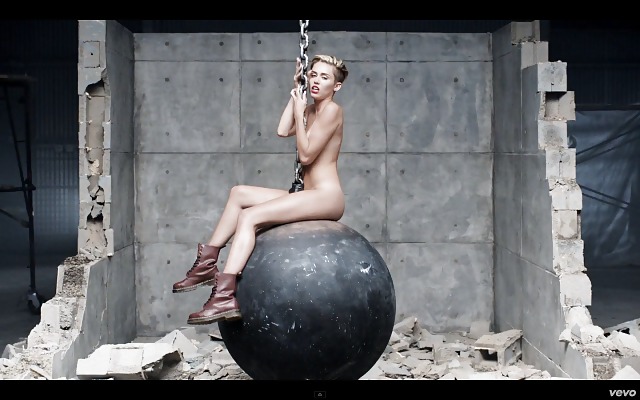 Miley Cyrus In Wrecking Ball #36973696