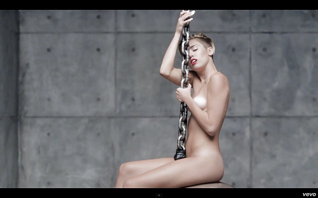 Miley Cyrus In Wrecking Ball #36973698