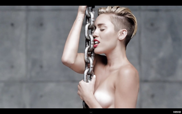 Miley Cyrus In Wrecking Ball #36973725