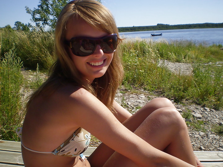 Estonian teens-01 party beach bra panties #40586546