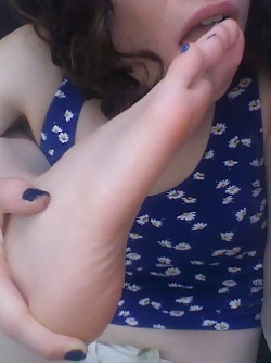 Self Feet Licking #32834384