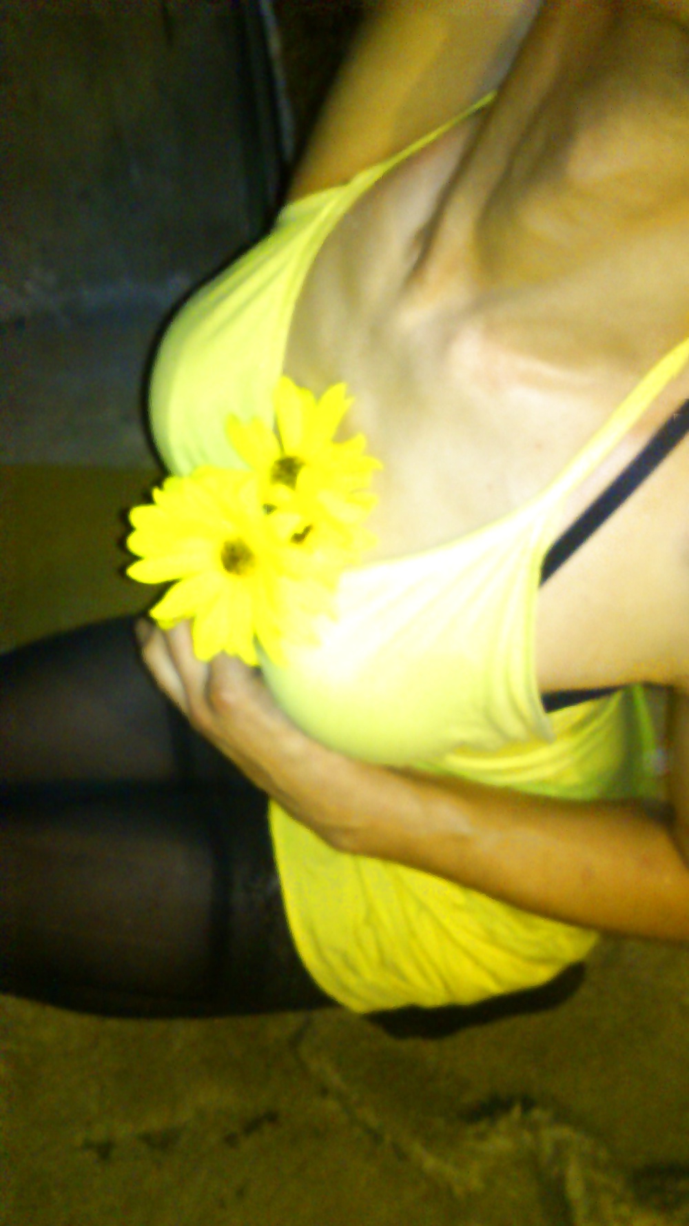 Yellow dress and panties #30068939