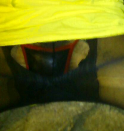 Yellow dress and panties #30068954