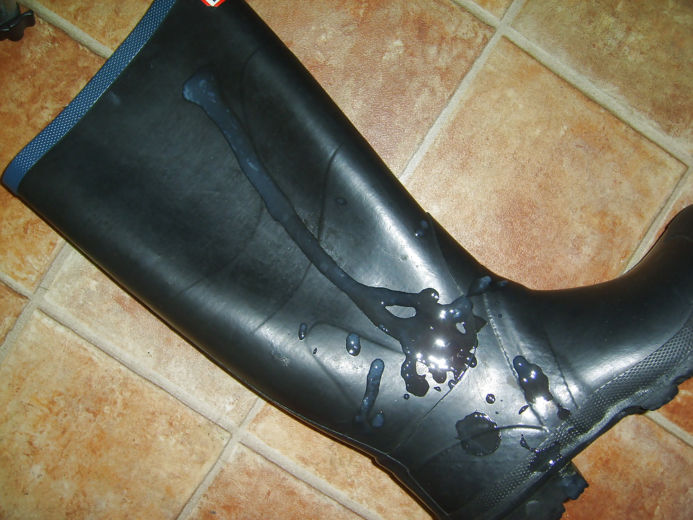 All my own work....dirty wellies. #30729079