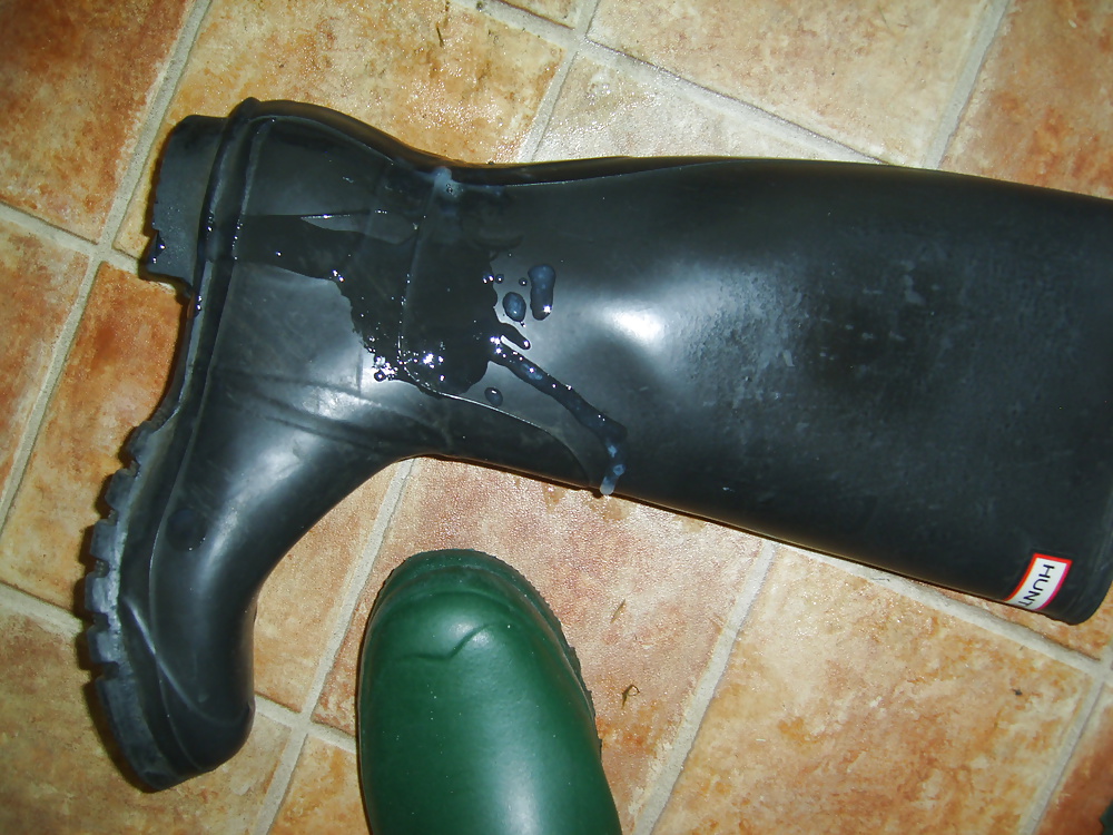 All my own work....dirty wellies. #30729161