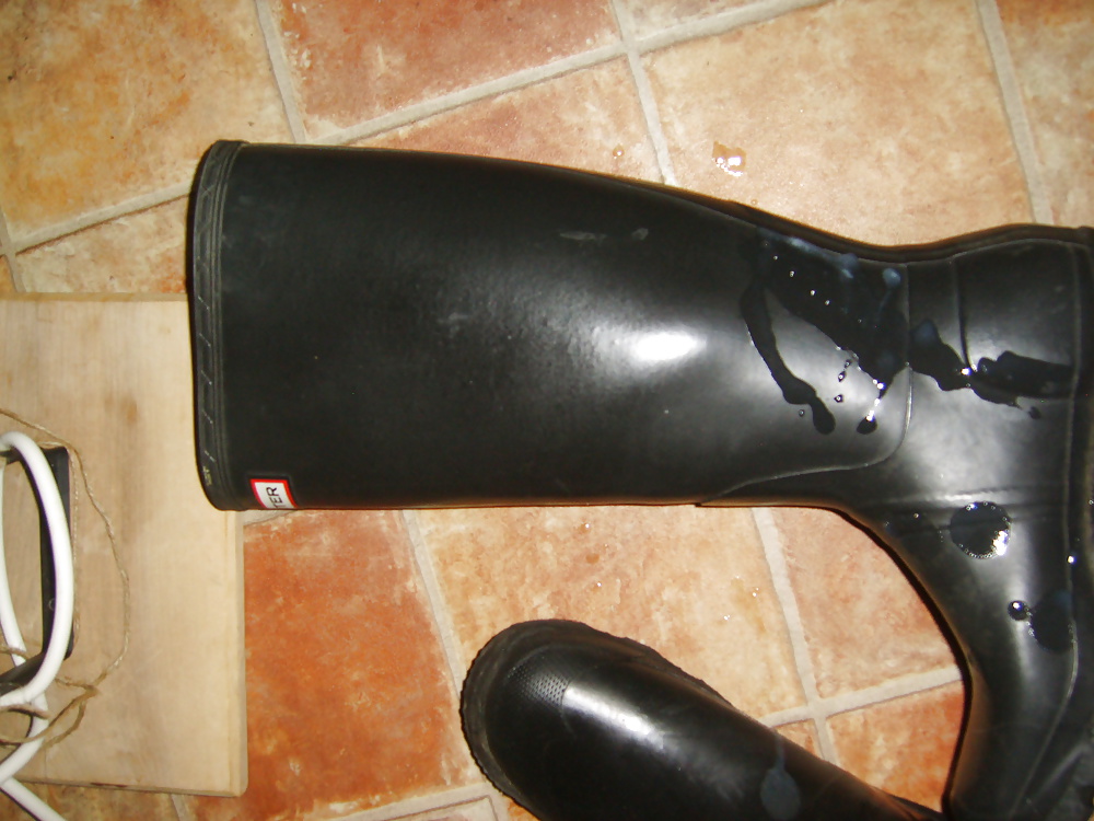 All my own work....dirty wellies. #30729171