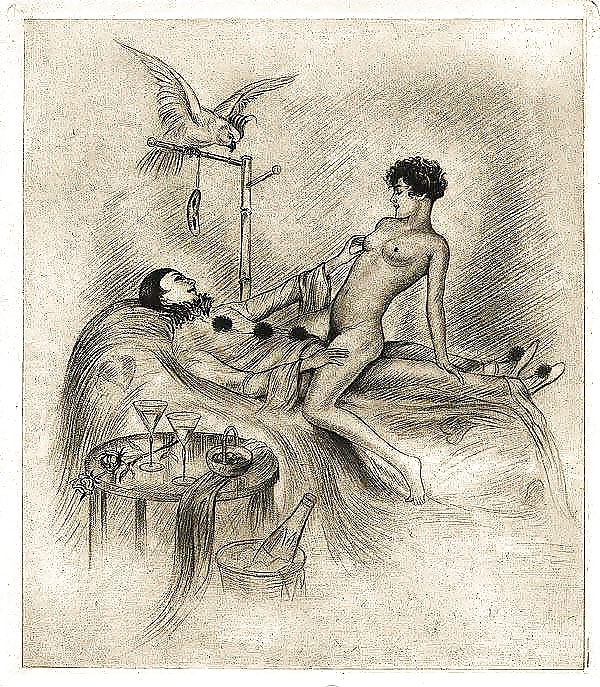 Vintage Erotic Drawings 10 #29036781