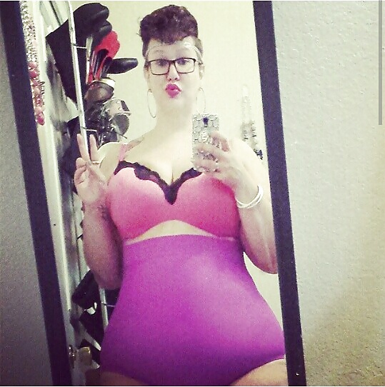 Cute bbw from instgram with style #38754337
