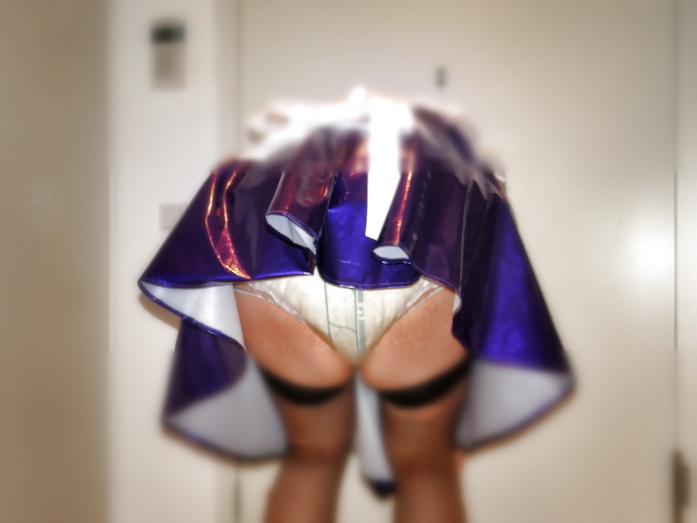 Sissy Maid in Wet Diapers #39750745