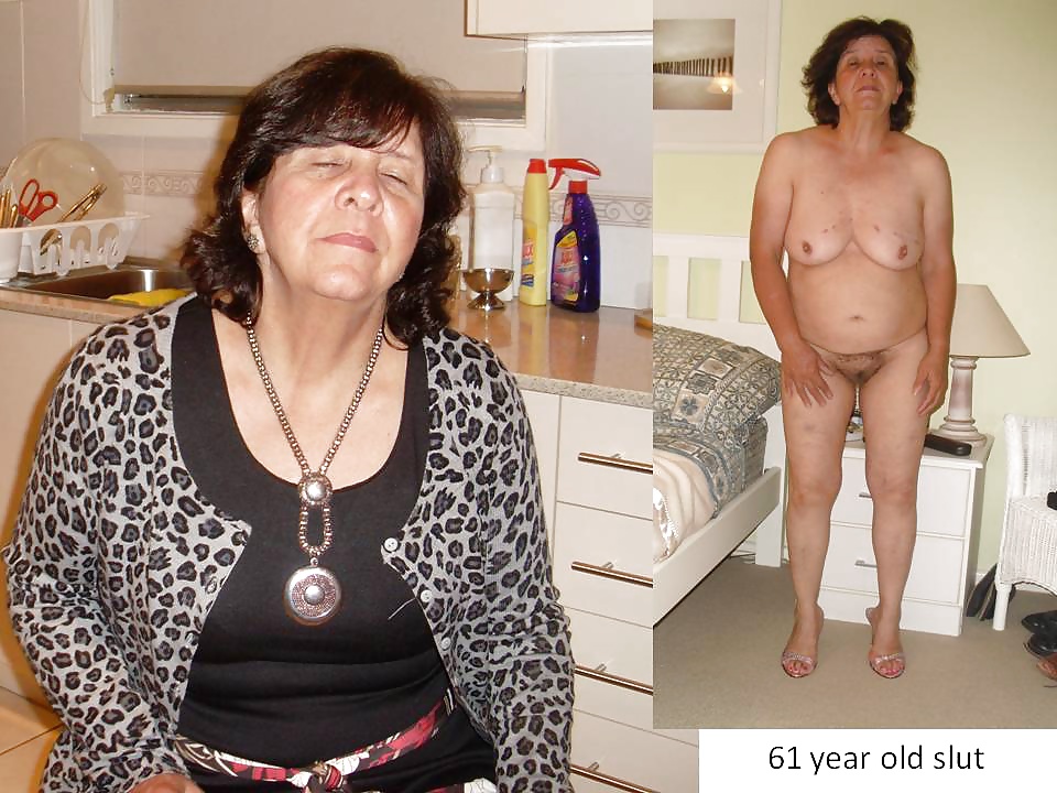 Rosmarin 63 Jahre Alt Sexy Oma Bekleidet Und Nackt #28332509