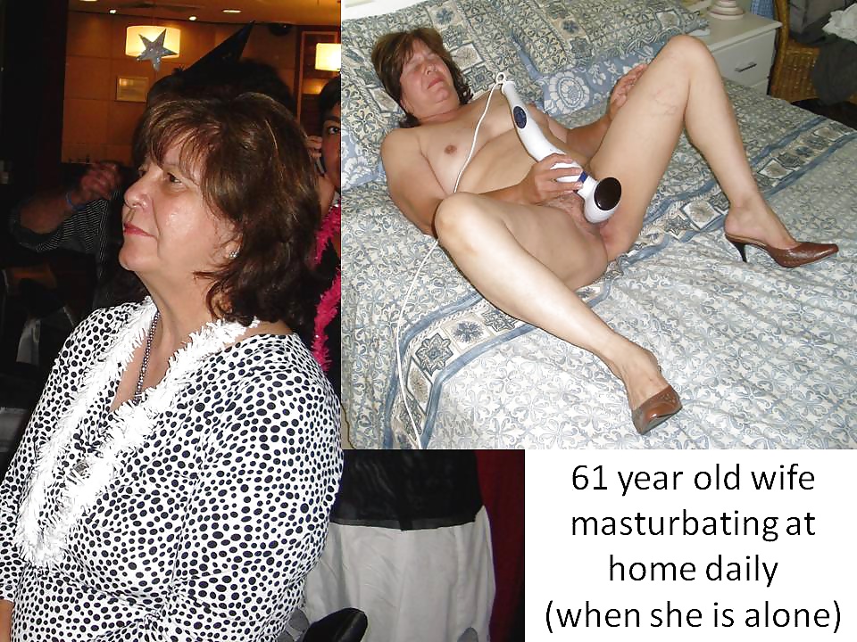 Rosemary 63 year old sexy granny clothed and naked #28332513