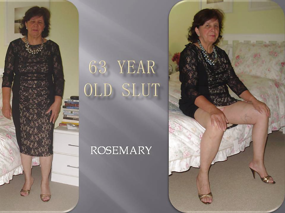 Rosemary 63 year old sexy granny clothed and naked #28332523