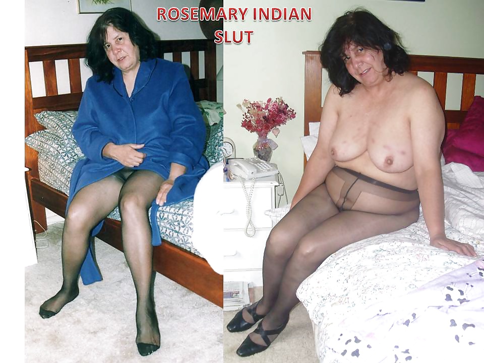 Rosmarin 63 Jahre Alt Sexy Oma Bekleidet Und Nackt #28332620