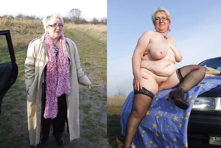 Dressed Undressed! Grannies! #23658494