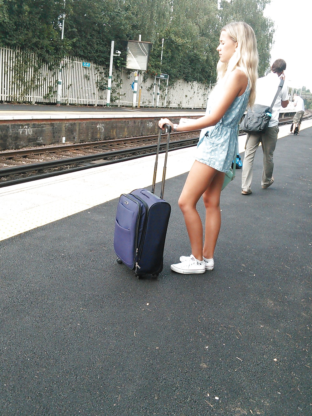 Londonperv's candids 2014 - at the station vol.1
 #28358197