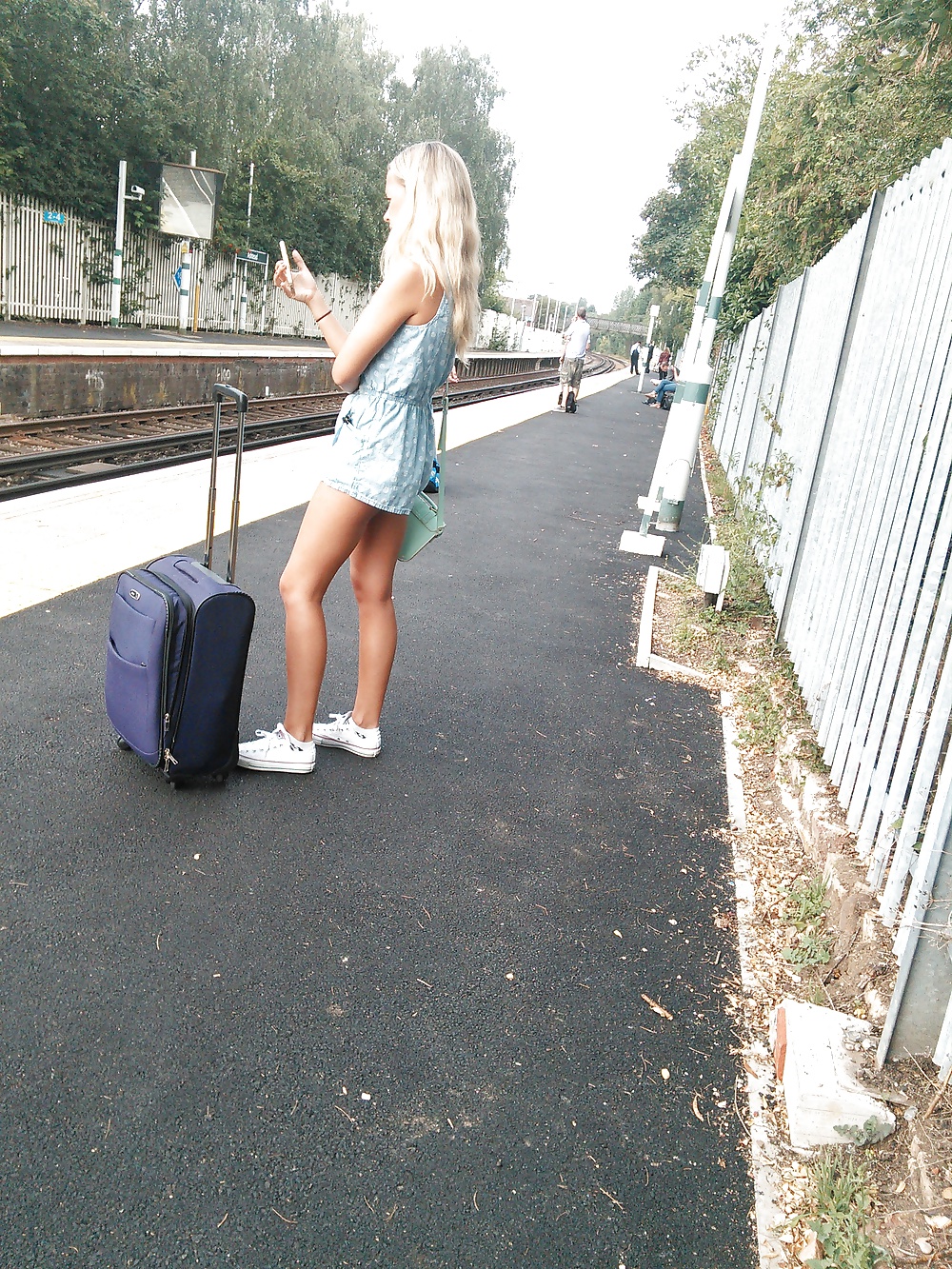 Londonperv's candids 2014 - at the station vol.1
 #28358208