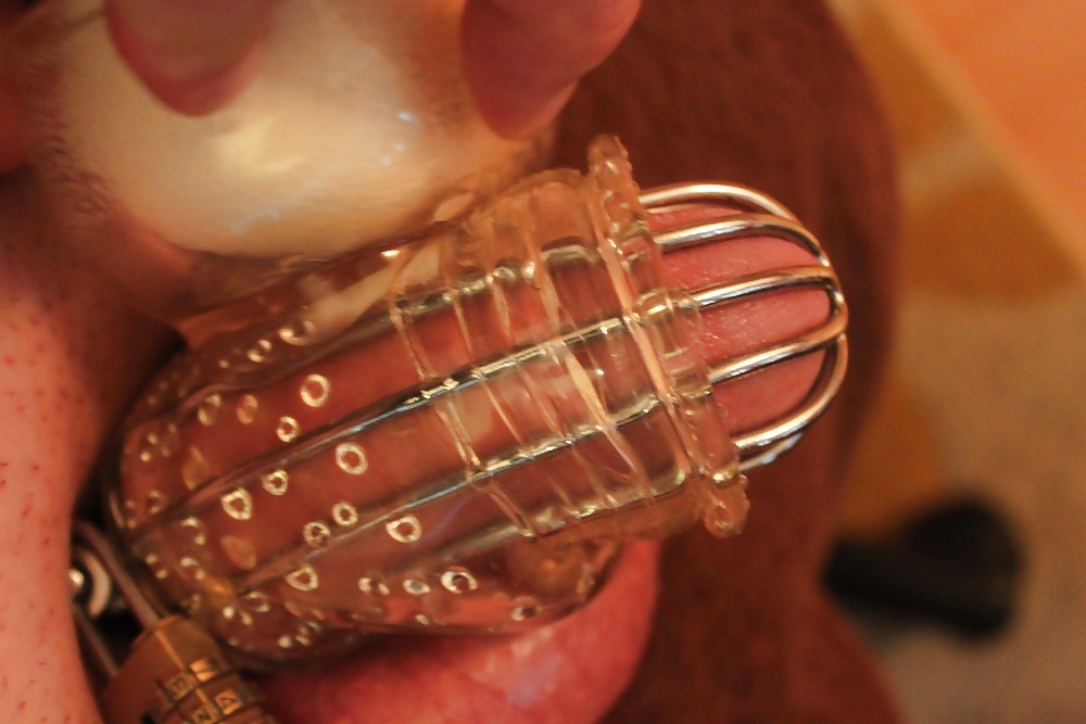 Chastity tease with a magicwand
 #34702964