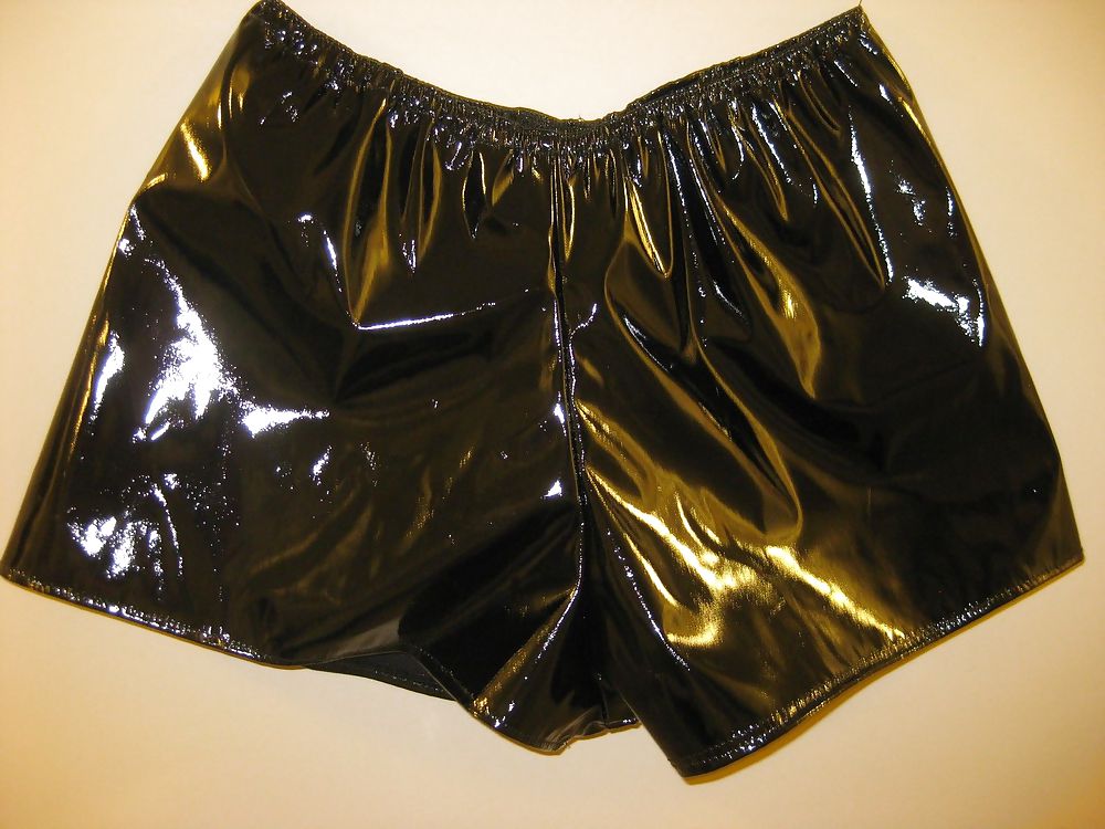 SEXY PVC SHORTS #24088474