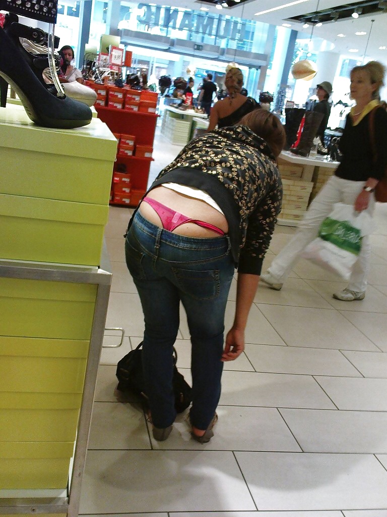 Thong in public #39998535