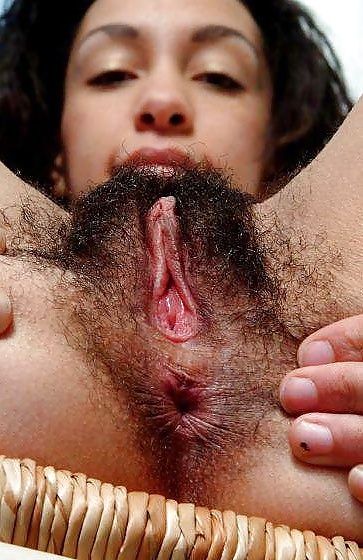 Beautiful black and hairy pussy