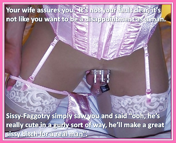 Sissy and cuckhold captions 3 #30960340