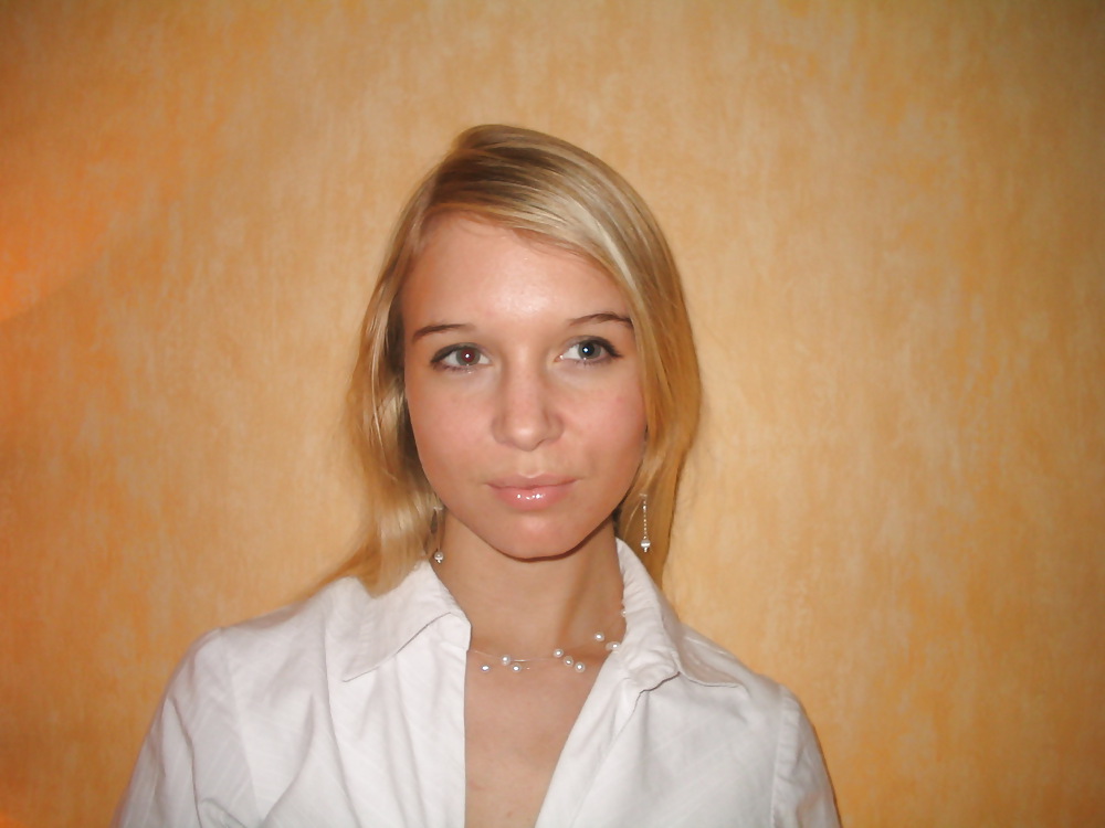 Sexy Blonde German Teen Poses In Lingerie #24813715