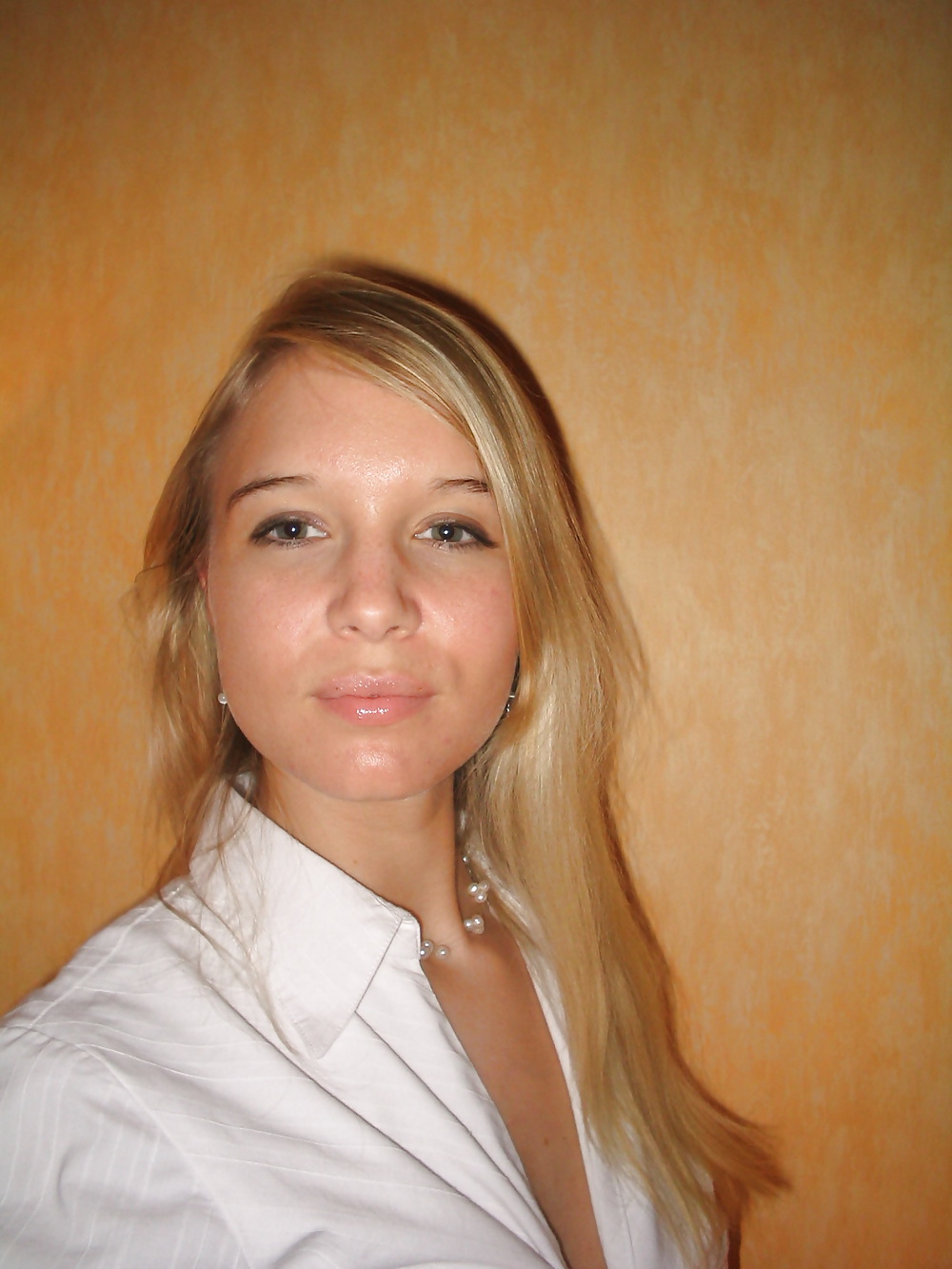 Sexy Blonde German Teen Poses In Lingerie #24813739