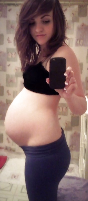 A few pics of her when she  was pregnant #31711297