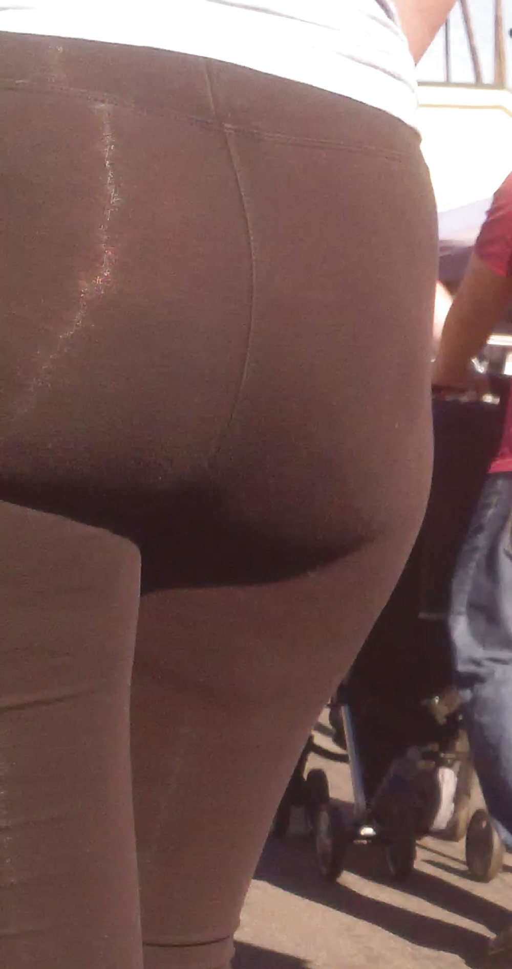 Big tight teen spandex butt & ass  #30602796