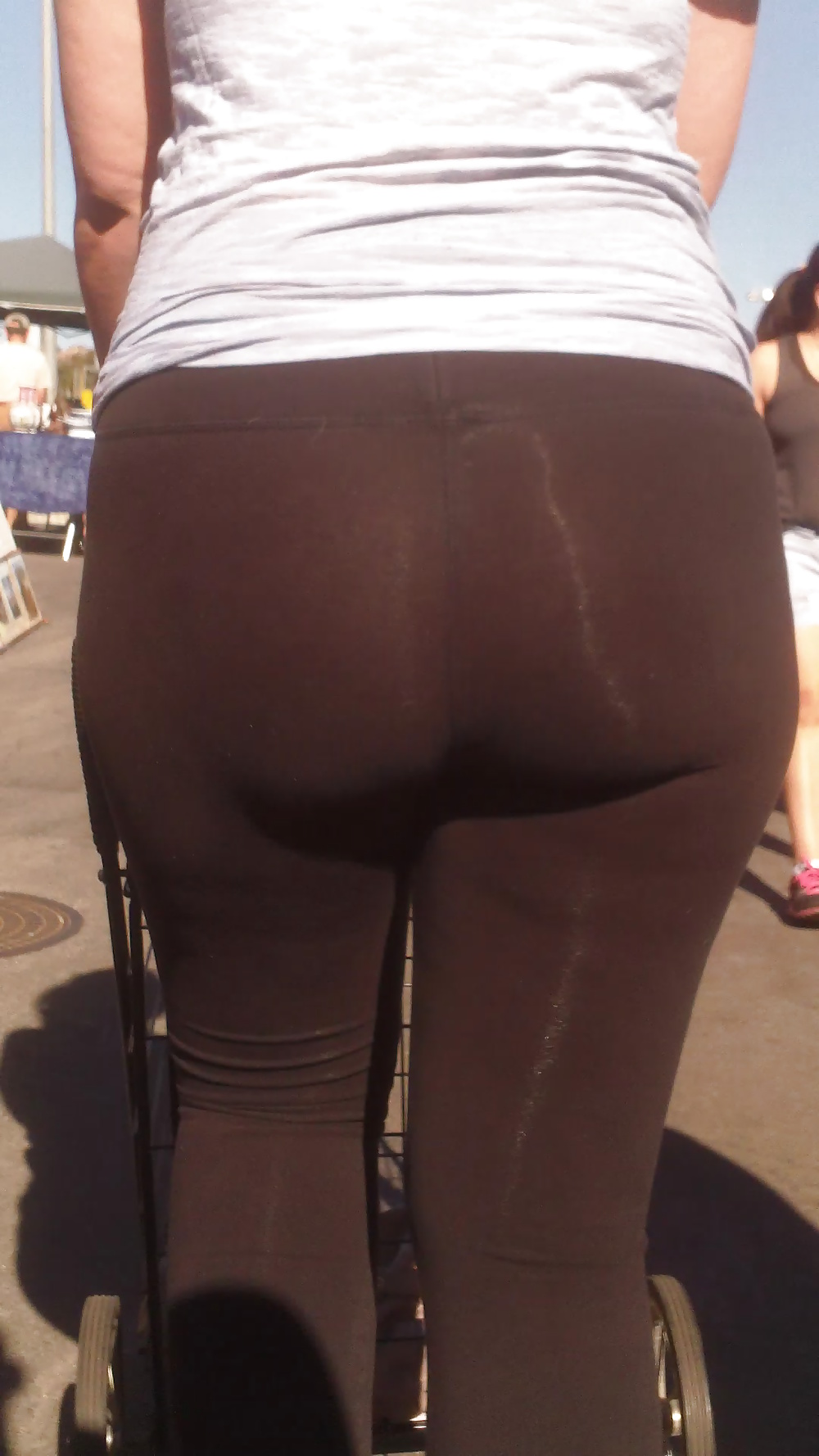 Big tight teen spandex butt & ass  #30602912