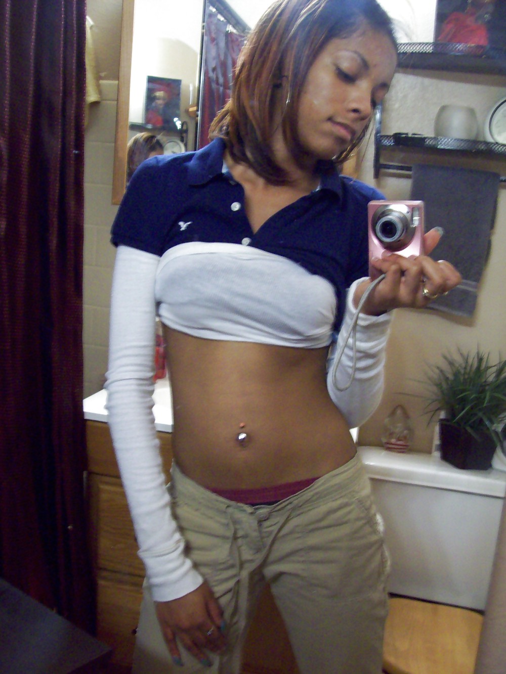 Pretty amateur ebony selfshot
 #24105197