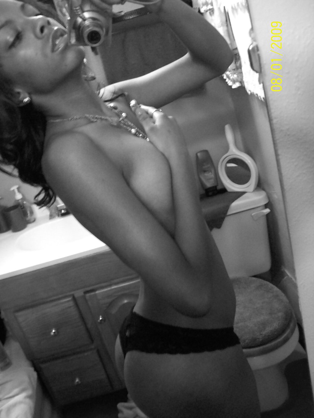 Pretty Amateur Ebony SelfShot #24105246