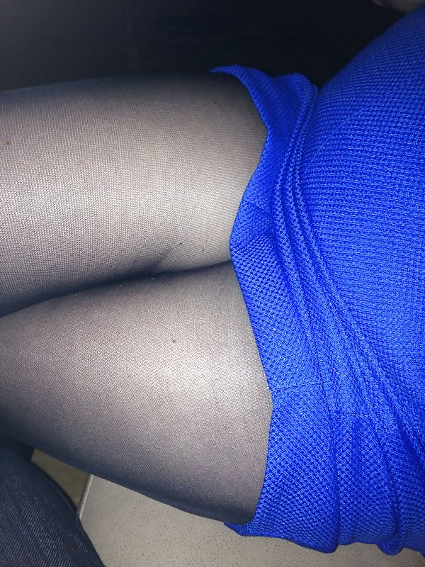 Girlfriend's nylon legs #25037463