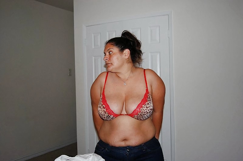 Latina taking off bra #29744434