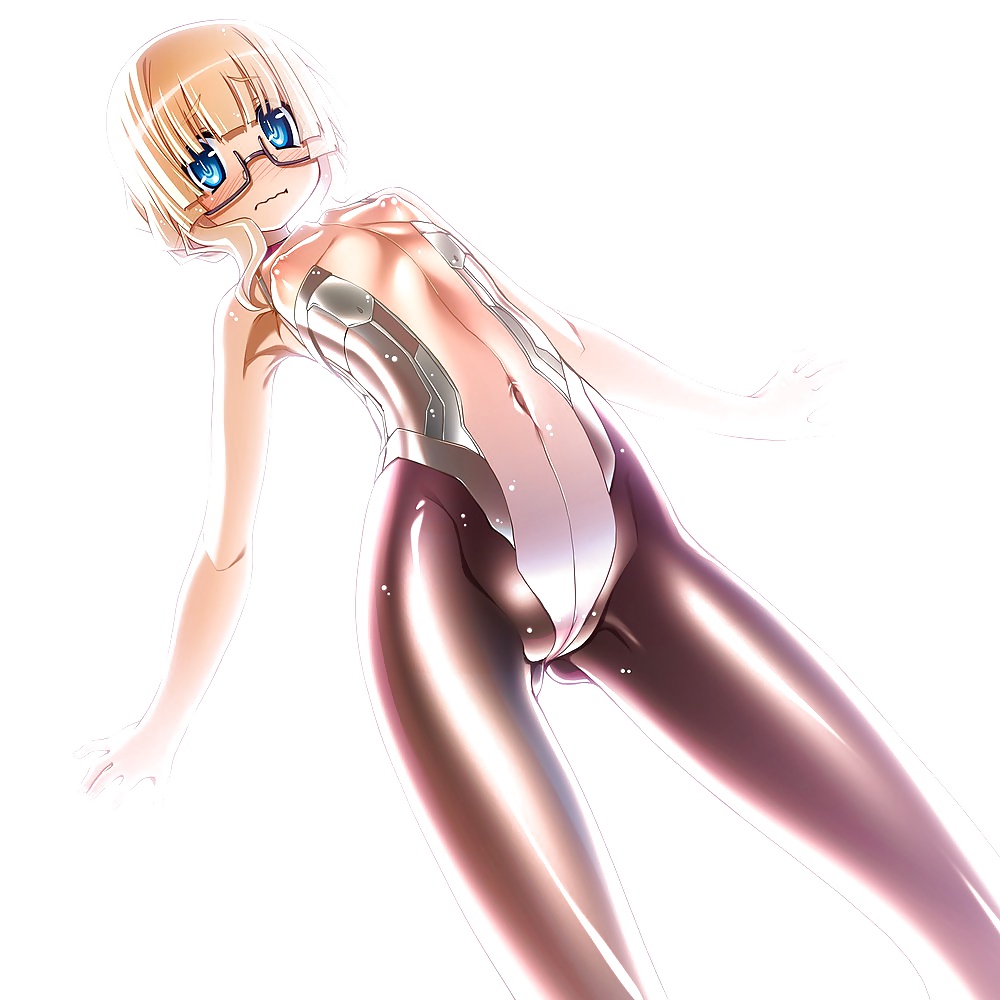 Estilo anime: bodystocking, body transparente
 #28960952