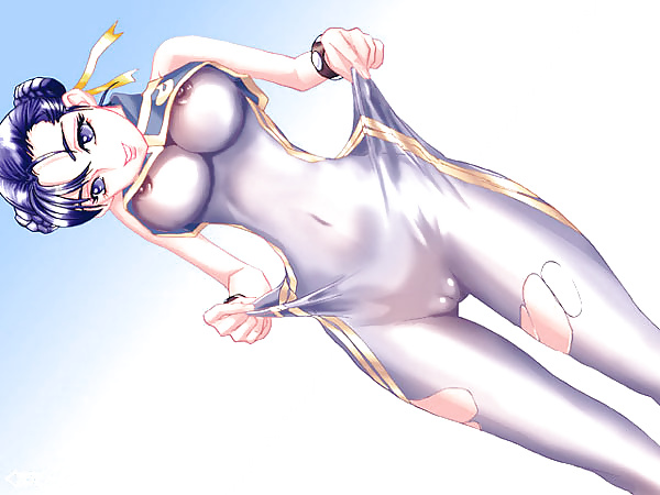 Anime style: bodystocking, transparent bodysuit #28961130