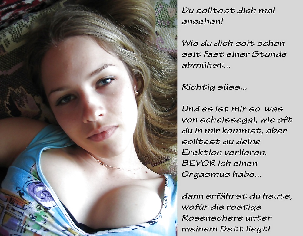 Femdom captions german part 49
 #35159075