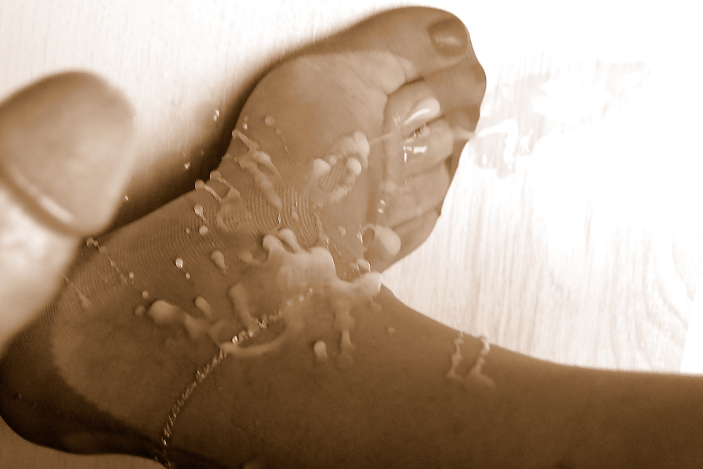 Nylons, zu kurz, sw sepia II #30995507