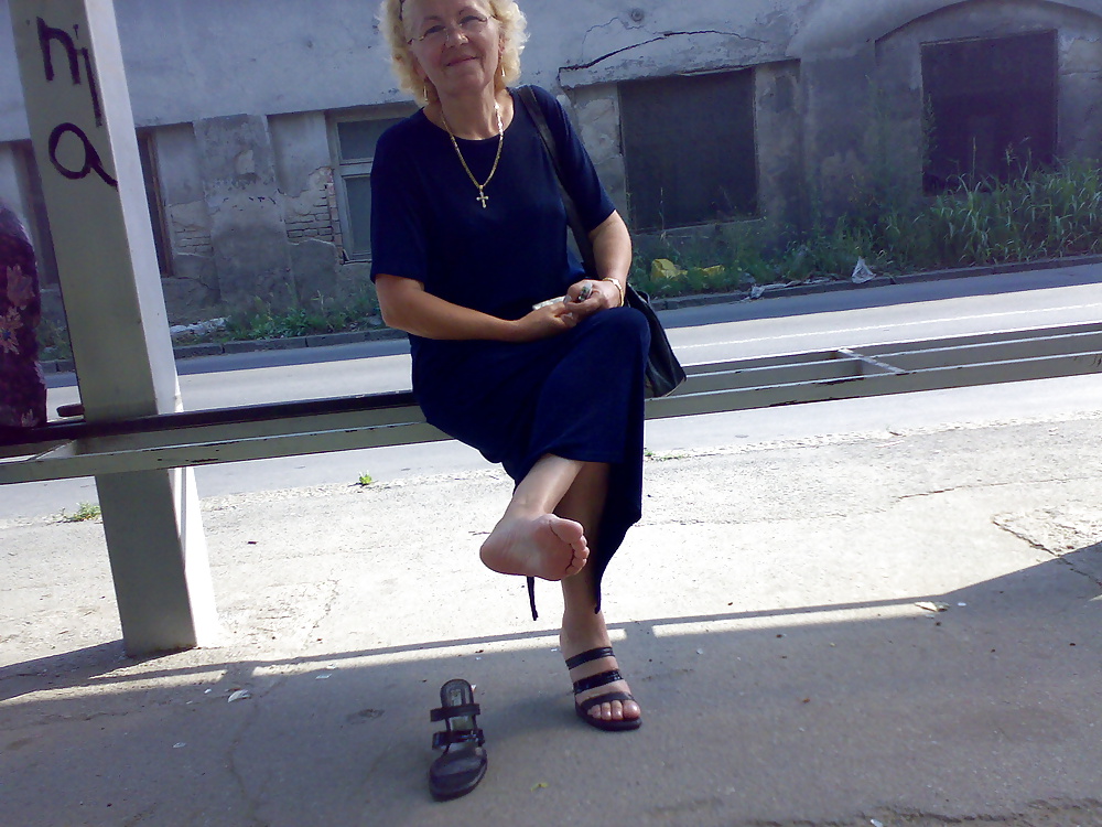 Grannies Soles on the Street #34852313