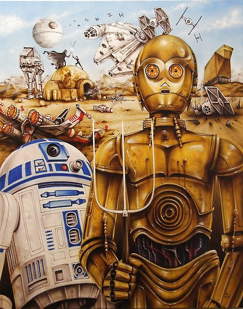 American Gothic Vs Star Wars #29064038