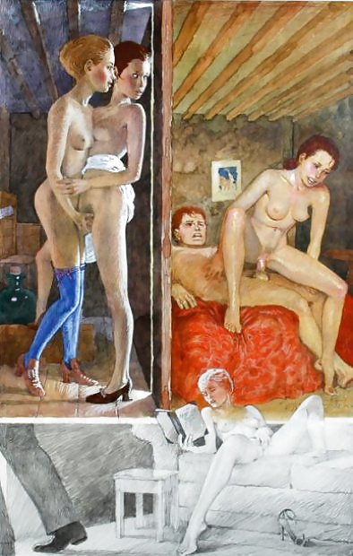 Erotic Art by Erich Von Gotha #29498299
