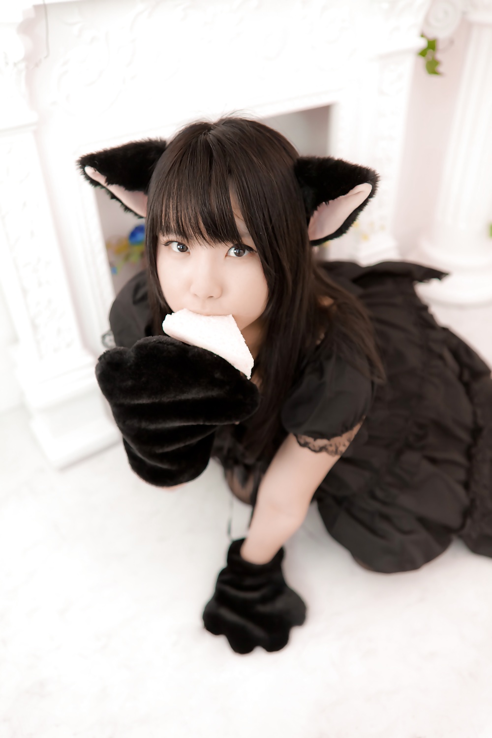 Asian Cosplay in black #26337900