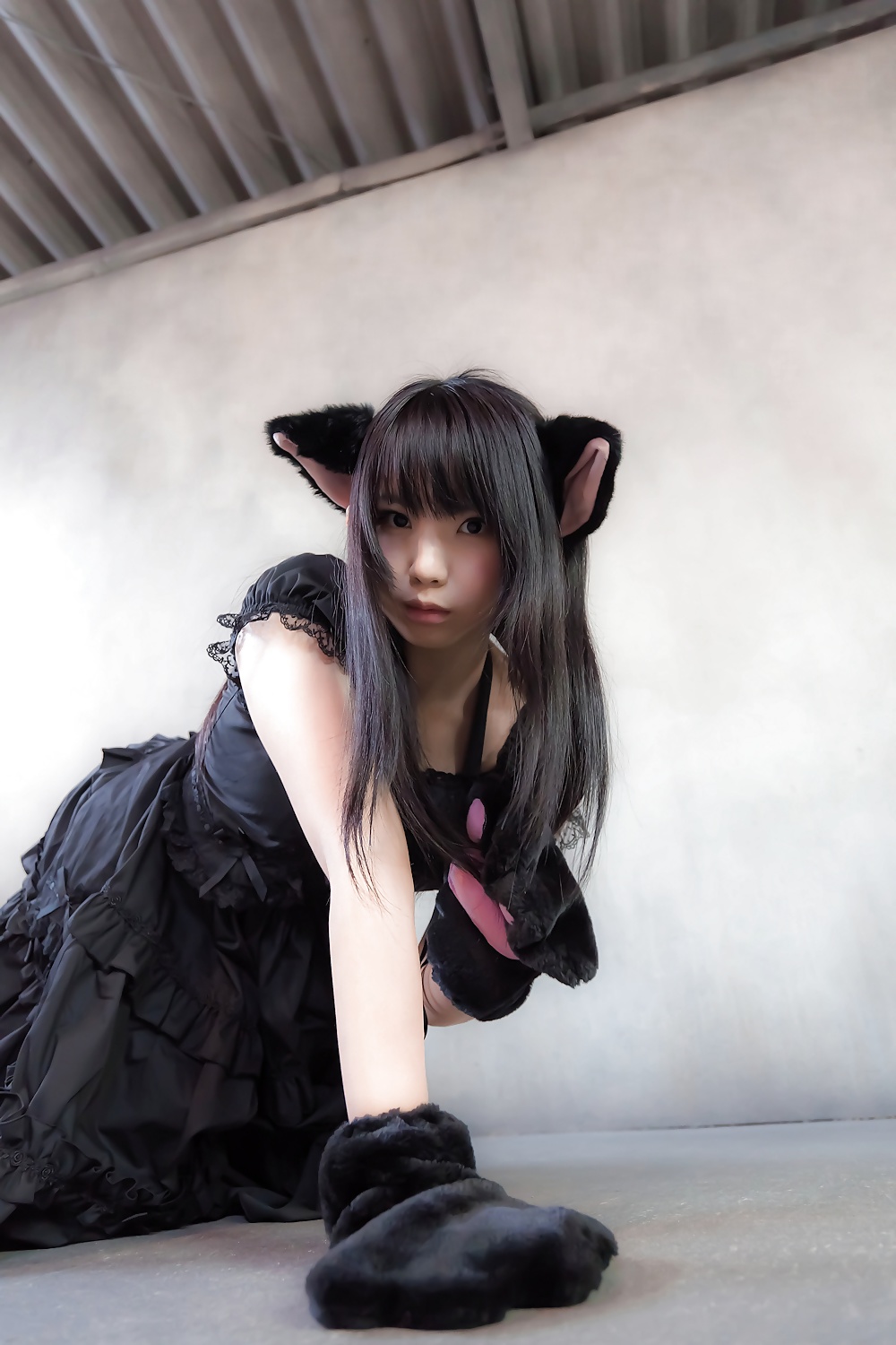 Asian Cosplay in black #26337915