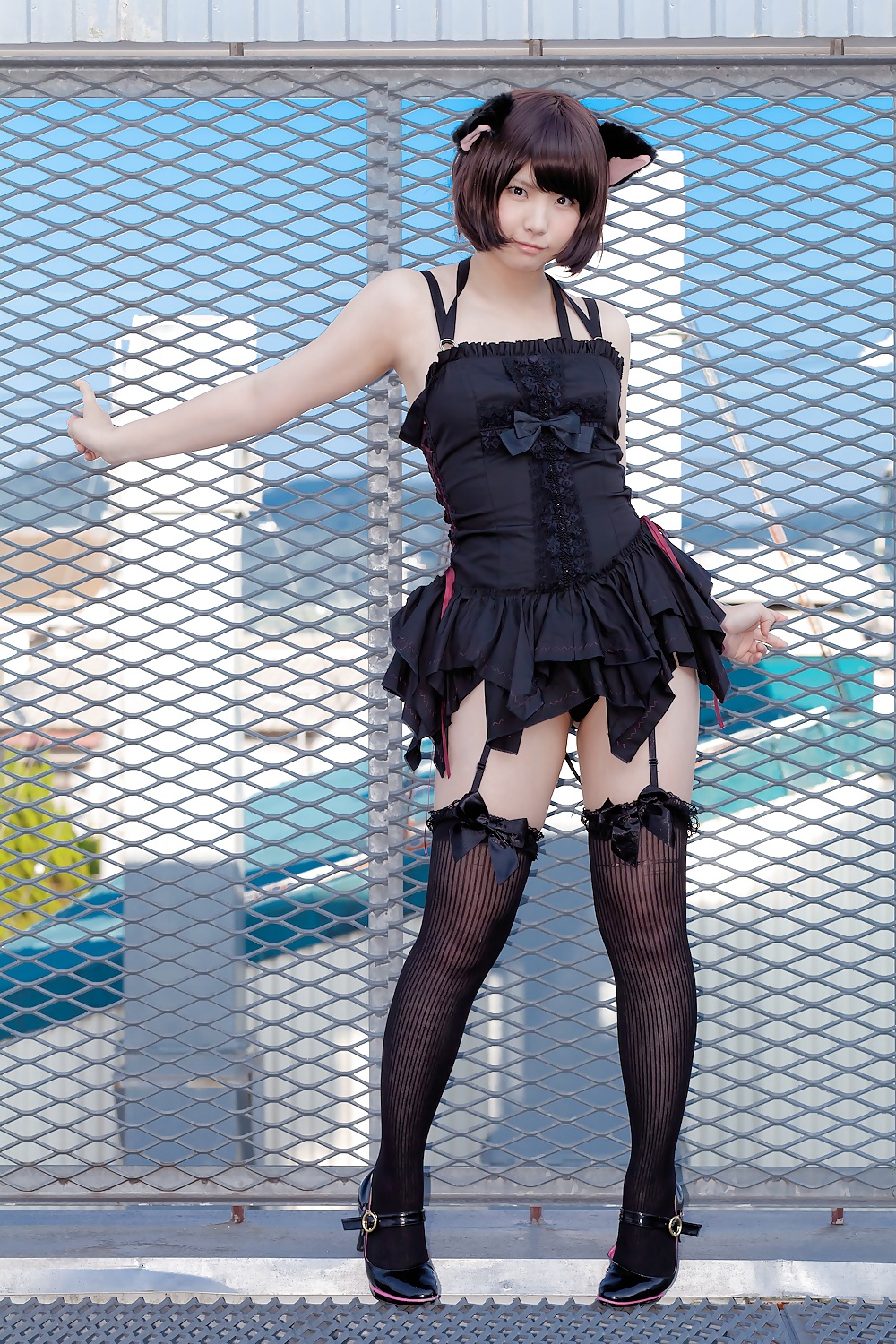 Asian Cosplay in black #26338086