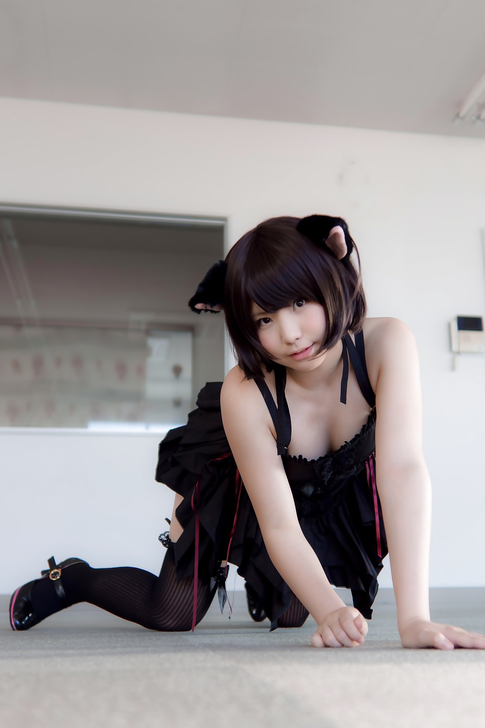Asian Cosplay in black #26338118