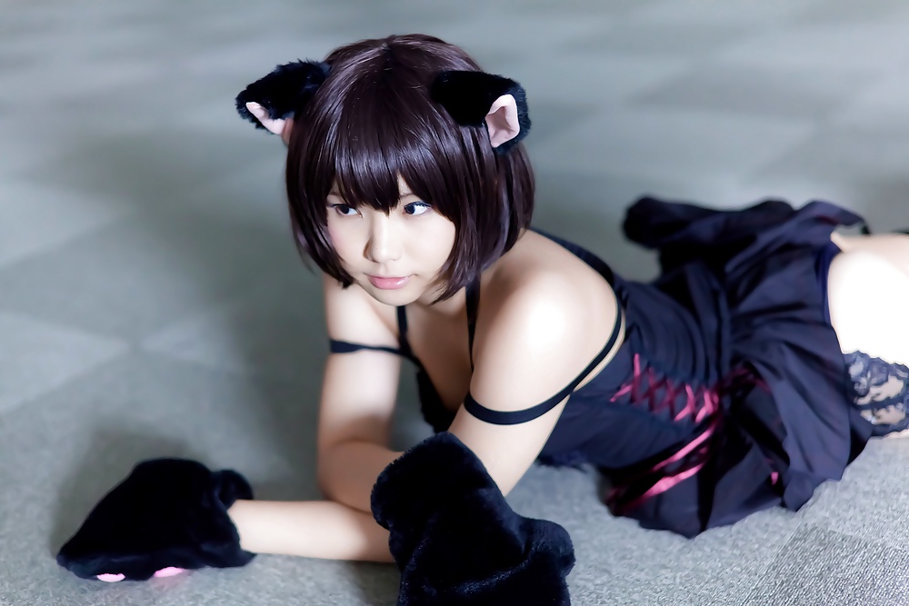 Asian Cosplay in black #26338154