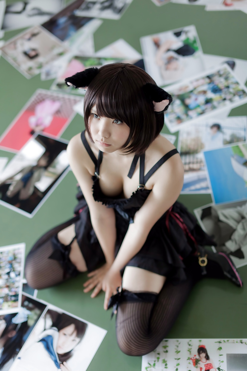 Asian Cosplay in black #26338181