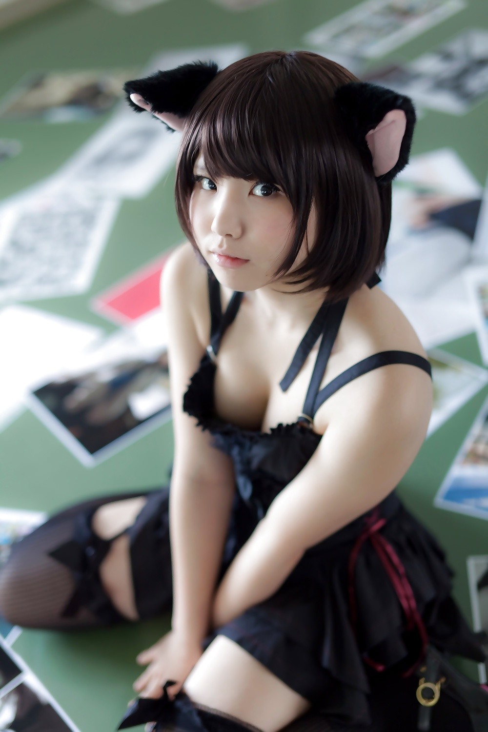 Asian Cosplay in black #26338188