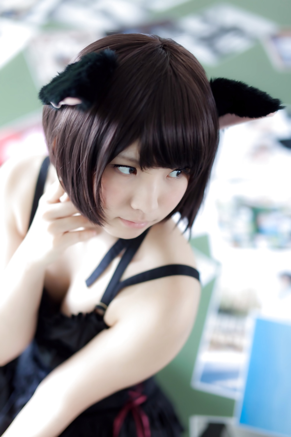 Asian Cosplay in black #26338204