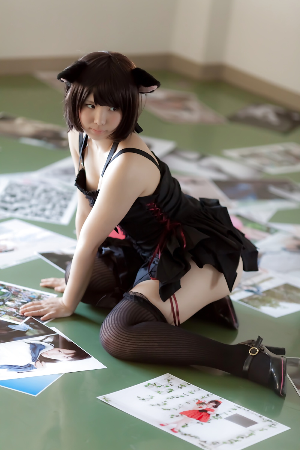 Asian Cosplay in black #26338270